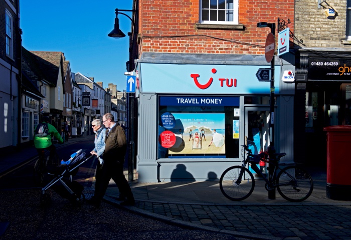 Tui Group confirms new UK shop closures
