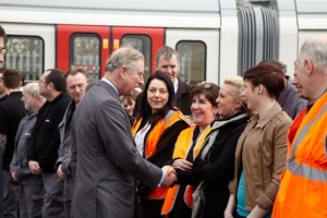 Bombardier welcomes HRH The Prince of Wales to its Derby, UK Site