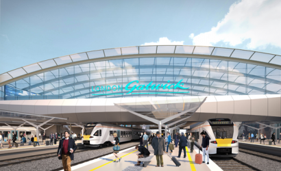 UK government backs Gatwick Airport rail development