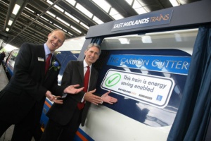 Transport Secretary unveils “the carbon cutter” for East Midlands Trains