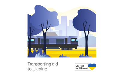 UK Rail for Ukraine launches first humanitarian aid train