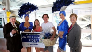 Las Vegas Monorail carries 60 millionth passenger