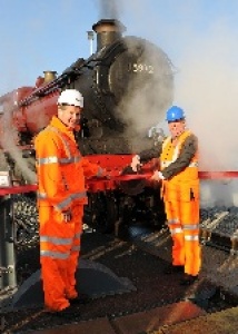 Rail Minister sees rail history meet rail future in York