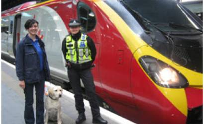 Virgin Trains supports guide dog training
