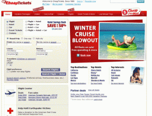 CheapTickets Events website goes live