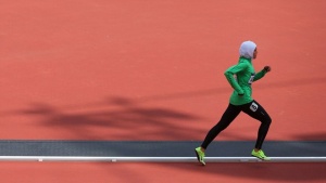 Saudi runner Attar makes history at London 2012