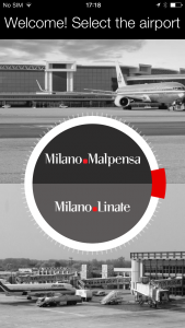 New passenger app from Milan Airports