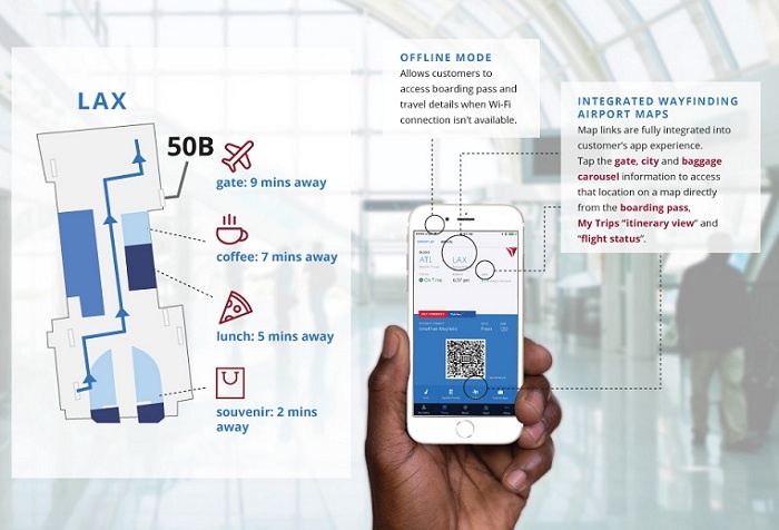 Delta Air Lines launches latest mobile app