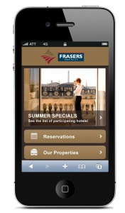 Frasers Hospitality launches new mobile website