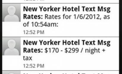 Hotel text messaging app promises to increase hotel room sales