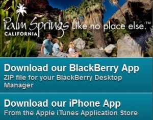 New mobile app from Palm Springs Bureau of Tourism