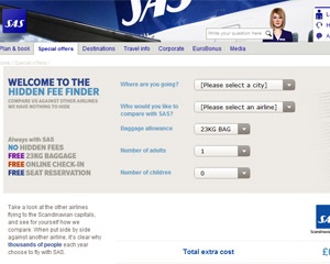SAS champions booking transparency with the launch of the hidden “Fee-Finder”