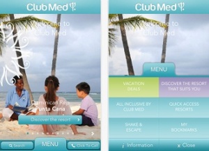 Club Med launches innovative application for iPhone and iPad