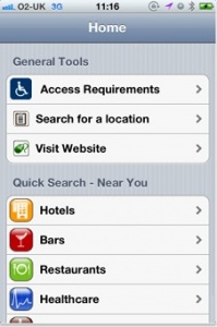 Inclusive London iPhone app will give visitors to London accessibility information on the go