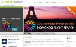 Momondo launches Android travel app