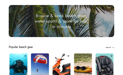 Introducing the First Beach Gear Rental App - Beachify