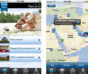 New Rotana mobile booking app