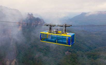 G Flip Performs Floating 270m Above Sydney’s Blue Mountains
