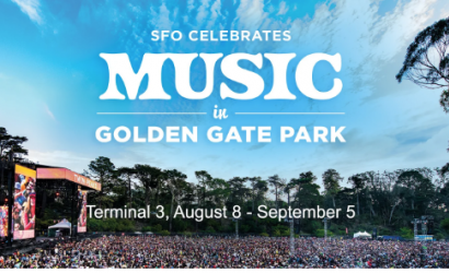 San Francisco International Airport Brings the Sounds of Golden Gate Park Music Scene to Terminal 3