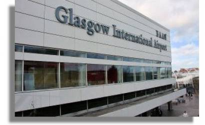 Glasgow Airport passenger traffic dips