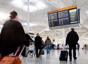 Biggest ever drop in passenger numbers at UK airports