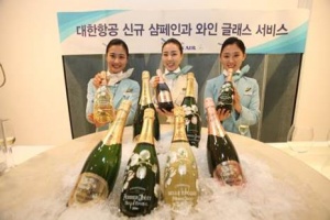 Korean Air brings Perrier-Jouët to the skies