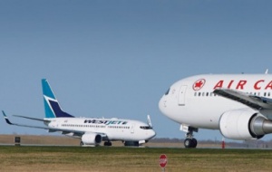Canadian airlines rebound in second quarter