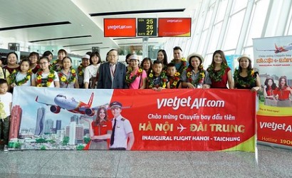 Vietjet launches new Hanoi-Taichung route