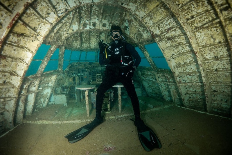 Sunken Boeing 747 centrepiece of Dive Bahrain Gallery