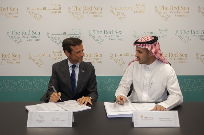 Red Sea Development Company begins construction of coastal village