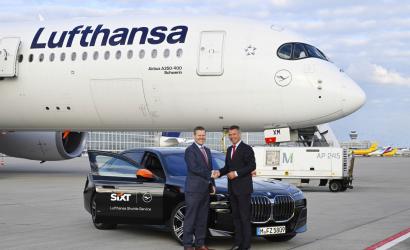 Lufthansa and SIXT enter into partnership for exclusive Lufthansa First Class limousine service