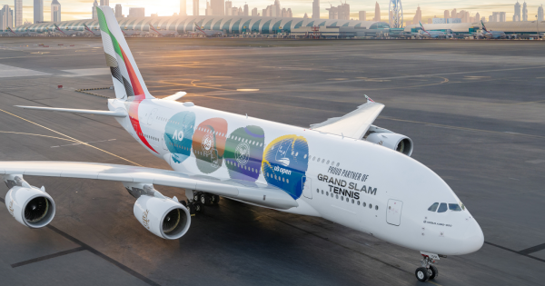 Emirates aces the skies with a Grand Slam livery