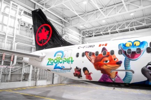 Air Canada Reveals Special Livery in Collaboration with Disney’s “Zootopia 2”