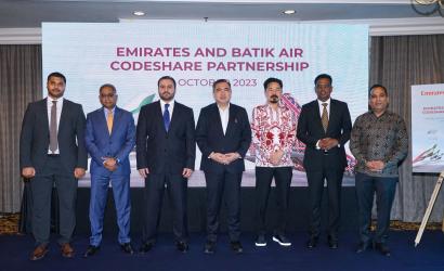 Emirates and Batik Air enhance cooperation, offering more travel options to Southeast Asia