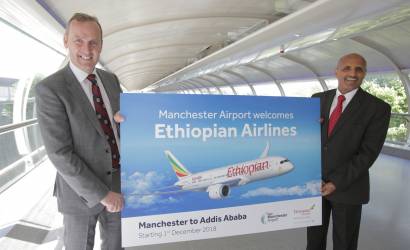 Ethiopia Airlines unveils new route from Manchester Airport