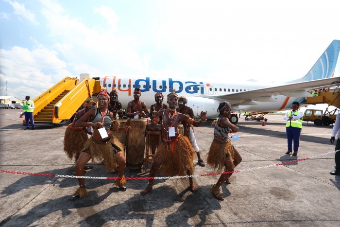 flydubai touches down at Kinshasa International Airport, Congo