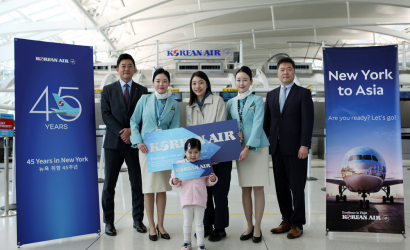 Korean Air celebrates 45 years of serving New York