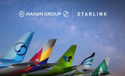 Korean Air and Hanjin Group airlines to introduce in-flight Wi-Fi powered by Starlink fleetwide