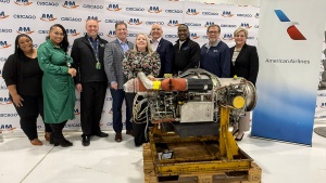 American Airlines donates auxiliary power unit to Aviation Institute of Maintenance