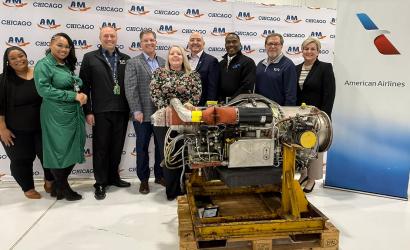 American Airlines donates auxiliary power unit to Aviation Institute of Maintenance