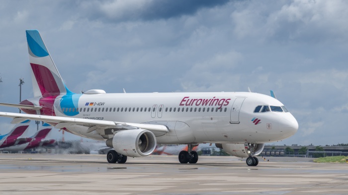 Eurowings with more than ten million passengers in the first half of the year