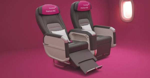 Eurowings Premium BIZ Seat – available on these routes for the 2026/27 winter schedule