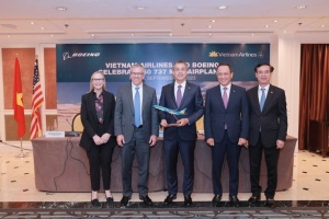 Vietnam Airlines Signed a Memorandum of Understanding With Boeing to Purchase 50 Boeing 737 MAX
