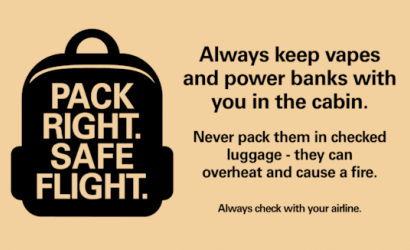 Regulator warns of potentially deadly threat posed by over 100 million incorrectly packed batteries