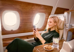 Emirates’ iconic A380 returns to Dubai with world-first Starlink Wi-Fi onboard