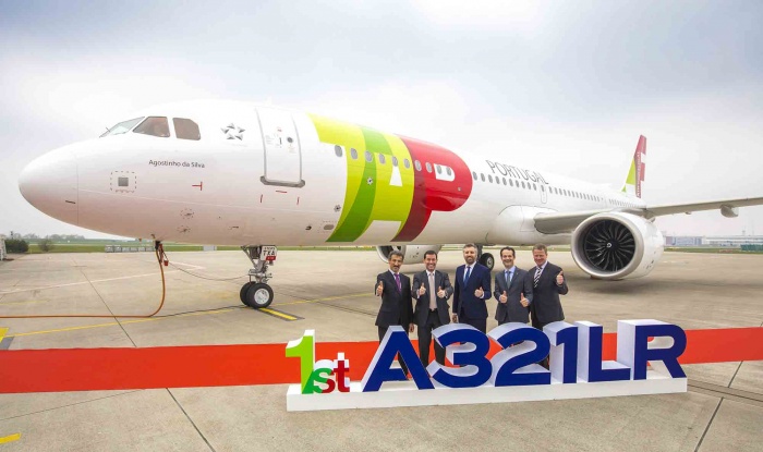 Tap Air Portugal welcomes first Airbus A321LR to fleet