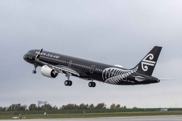 Air New Zealand receives first A321neo from Airbus