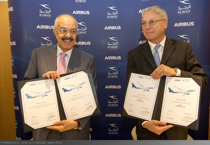 Kuwait Airways signs for eight A330-800 planes from Airbus