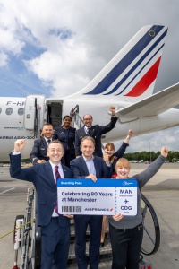 Air France Celebrates 80 Years of Connectivity Between Manchester and Paris
