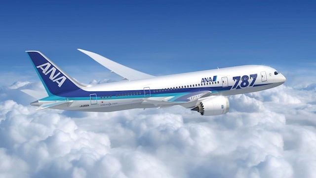 ANA places latest 787 Dreamliner order with Boeing